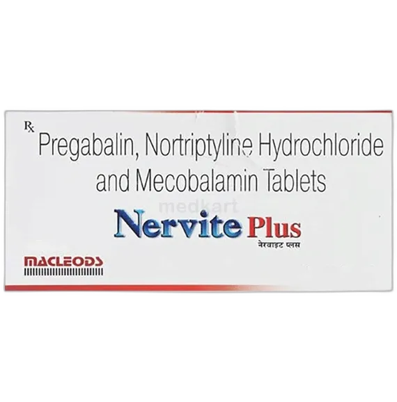 nervite plus tablet 10's